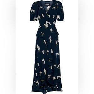 Reformation Bonnie Wrap Dress